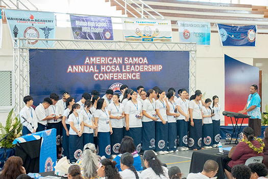 HOSA students