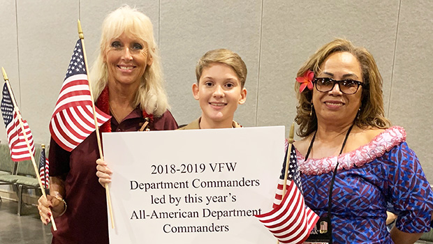 Peresetene o le VFW i Hawaii ma Amerika Samoa, Igafo Maria Brown Va'a