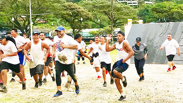 Participants in  SPW’s 4th Annual Freedom Run & Obstacle Course.