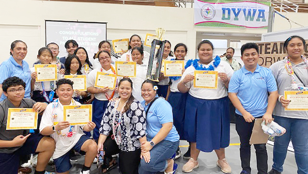 Manumalo Academy elementary students