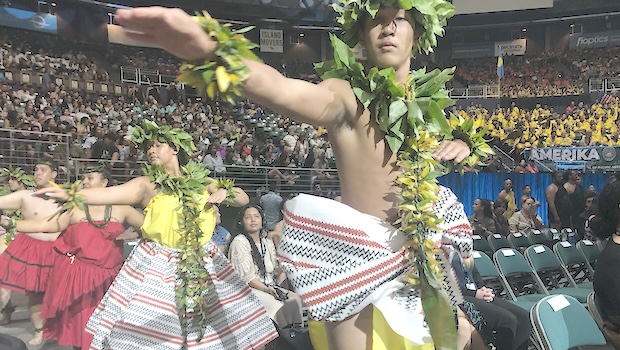 Various nations are showcasing traditional dances, music, and contemporary performances