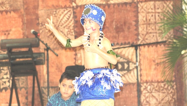 A manaia of 1st Grade performs