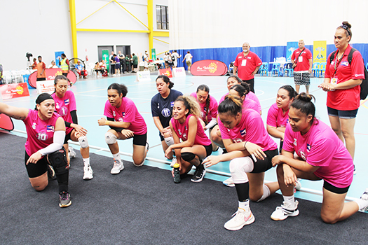 The American Samoa Women's Volleyball Team 