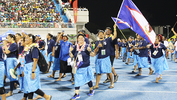 Am Samoa athletes 