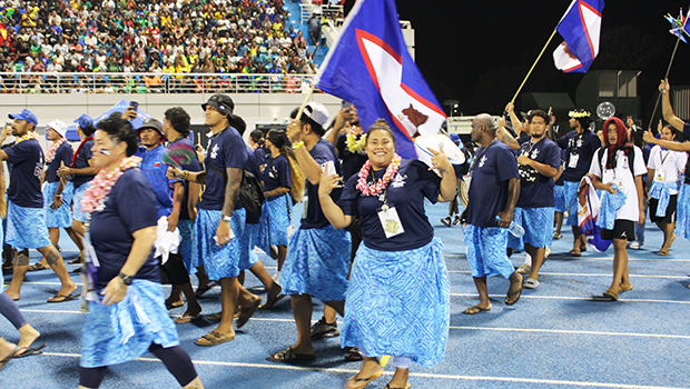 Am Samoa athletes