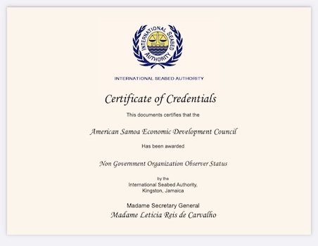 credential document