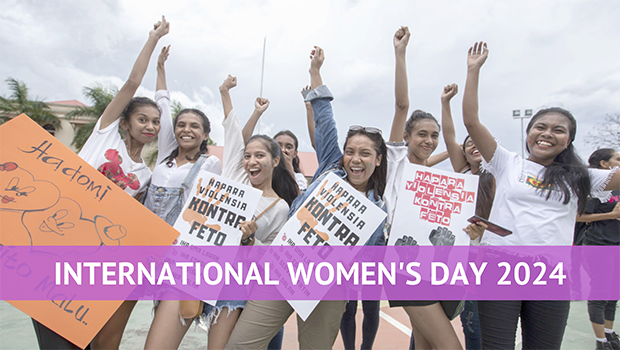 International Women's Day banner