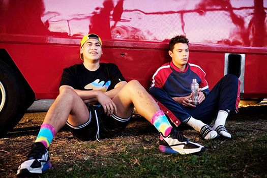 Ioane Sa'ula, who plays Vince in the series Bump