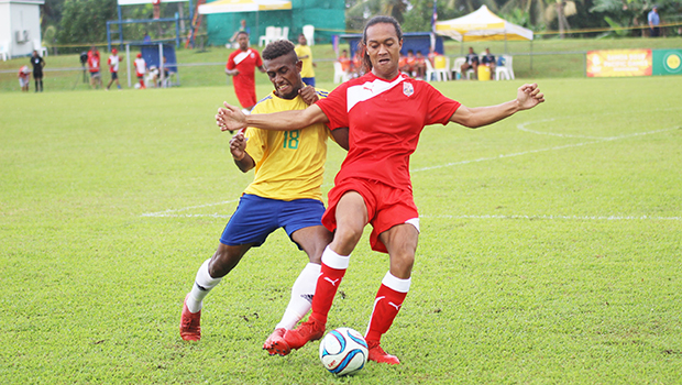 Jaiyah Saelua and Raynick Laeta 