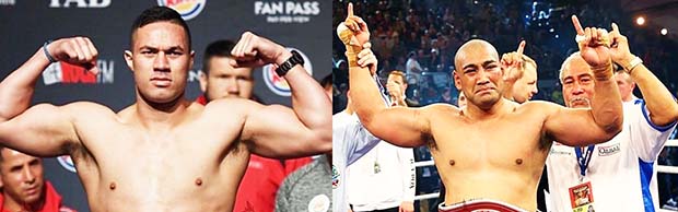 Joseph Parker and  Alex Leapai