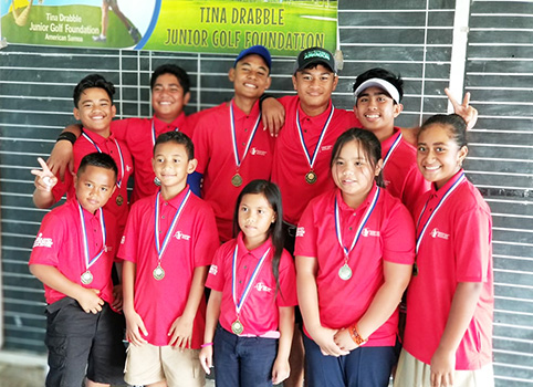 Amerika Samoa Junior Golfers