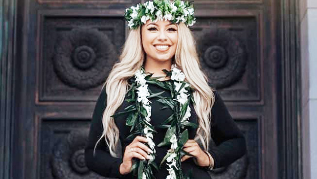 Keilani Afalava with her degree