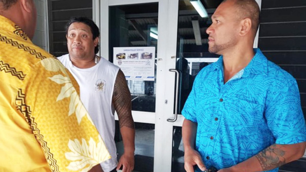Malele Paulo at the Police station
