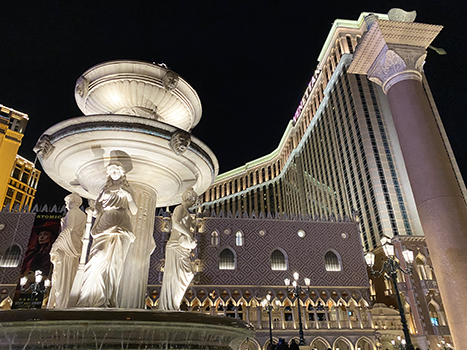 Las Vegas fountain