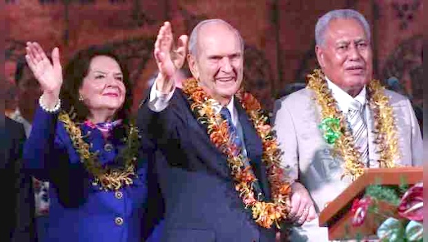 President Russell M. Nelson and others