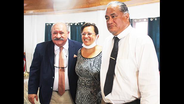  board chair Dr. Tuiolosega and other board members