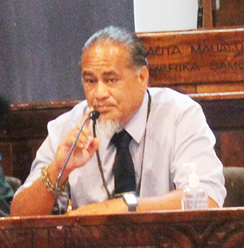 LBJ Board Chairman Dr. Malouamaua Tuiolosega