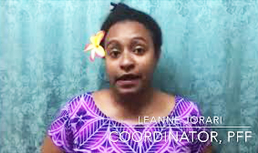 PFF coordinator, Mrs. Leanne JorarI