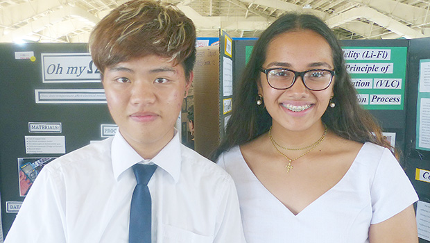 Dion Feng  ma Leilani Galea'i 