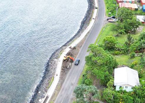 Leloaloa sidewalk