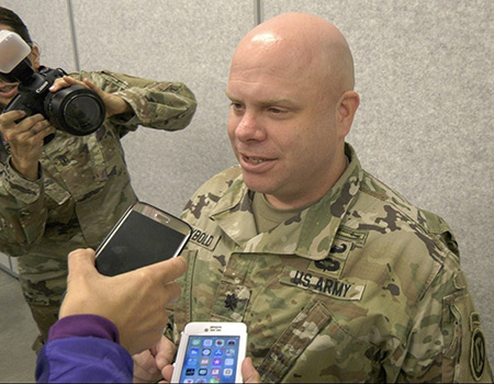 Lt. Col. Clint Seybold, commander of Detachment American Samoa