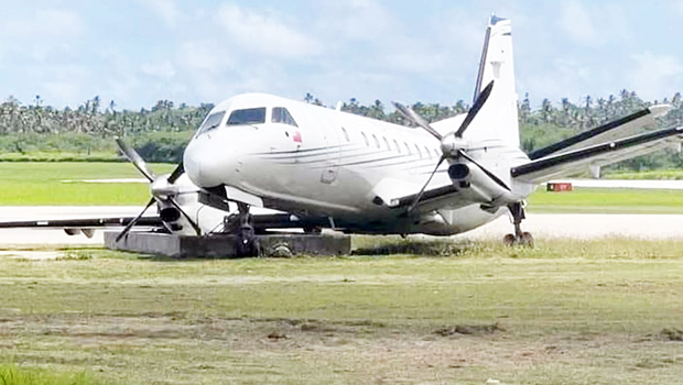 Lulutai Airline Saab 340 aircraft 