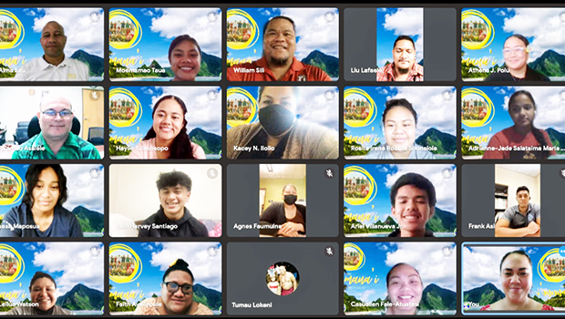 Students participating in the “Lumana'i Initiative”