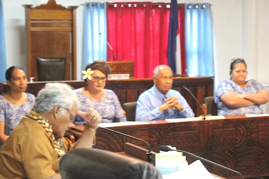 Malemo and senior staff