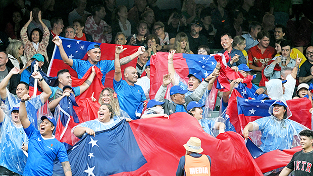 Manu Samoa fans in Hong Kong