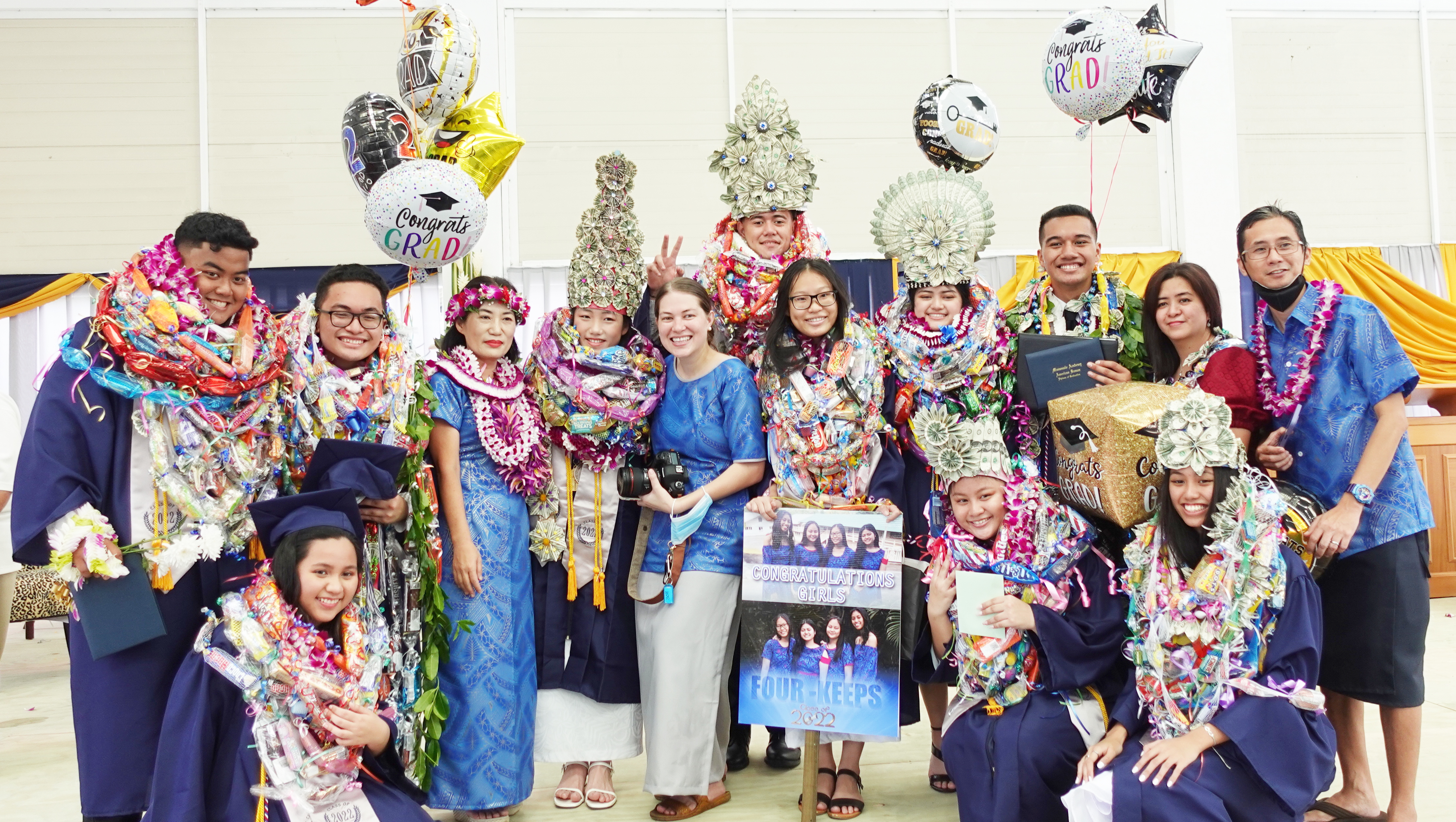 Some of the 20 Manumalo 2022 graduate and teachers