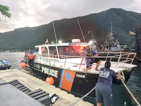Marine patrol boat