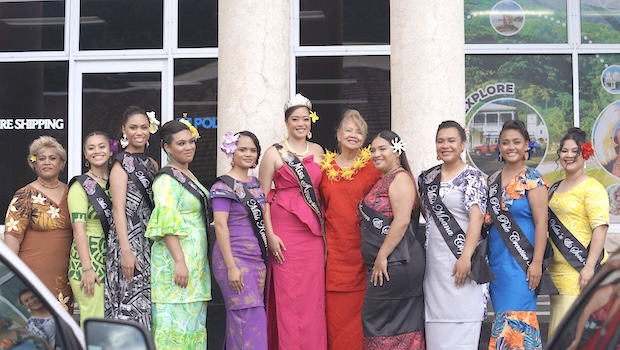 Miss American Samoa and this year's contestants