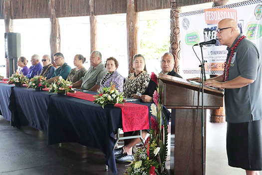 American Samoa Maui Humanitarian Relief Drive campaign 