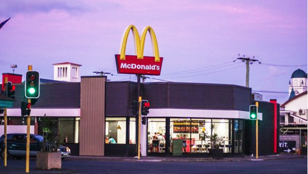 McDonald's location in Apia, Samoa.