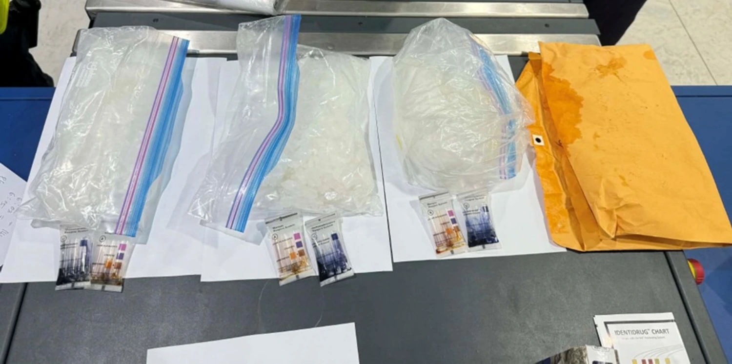 methamphetamine bust