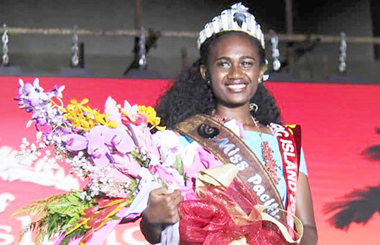  Miss Pacific Islands, Leoshina Mercy Kariha