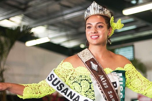 Miss Samoa Sonia Piva