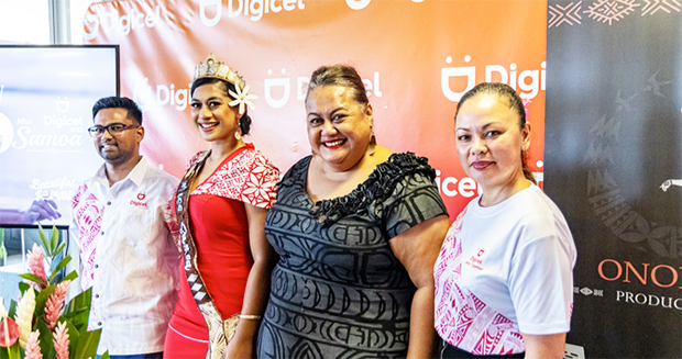 Miss Samoa group
