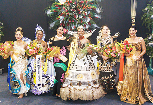 Miss Pacific Islands contestants