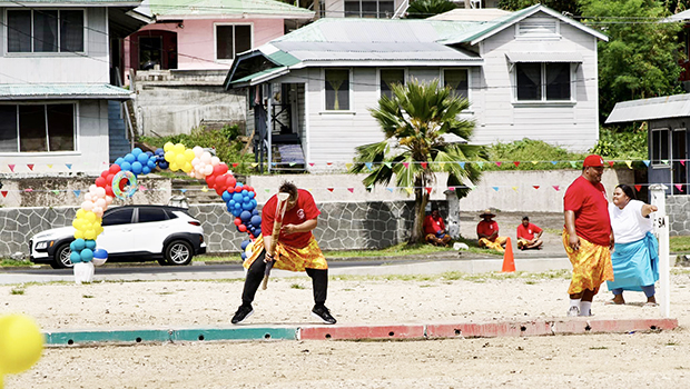 Players in the Co-Ed Cricket Challenge