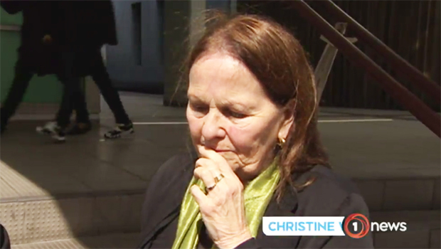 Mr Dalton's mother Christine Wilson