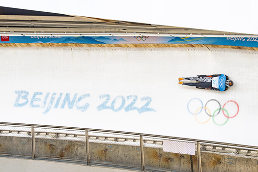 Nathan Ikon Crumpton on skeleton sled racing at Olympics