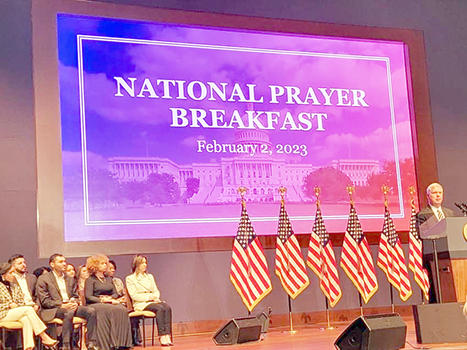 National Prayer Breakfast gathering