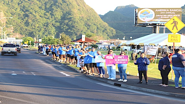 The healthcare community came together to keep their wave of awareness going