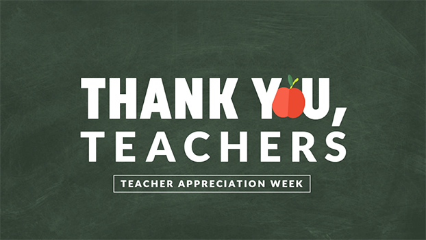 Nat'l Teachers Appreciation Week logo