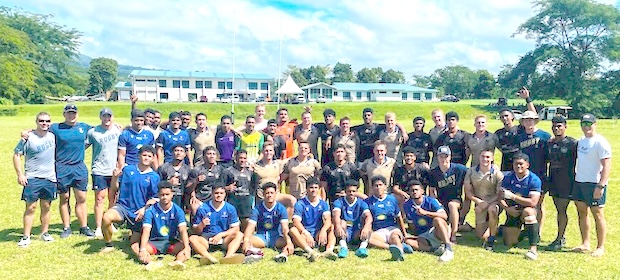 U.S. Naval Academy Rugby Diplomacy team