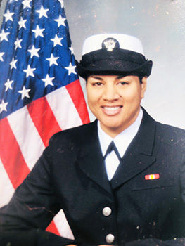 United States Navy Seaman Recruit (SR) Rhonda M. Faraimo