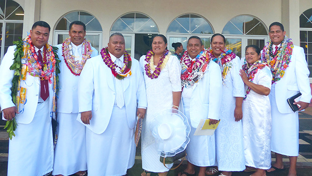 Newly graduated and sworn-in church ministers of the CCCAS