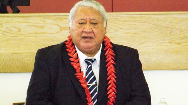 Prime Minister Tuilaepa Sailele Malielegaoi.