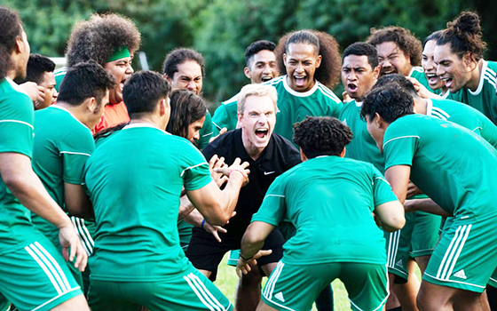 actor Michael Fassbender as Rongen